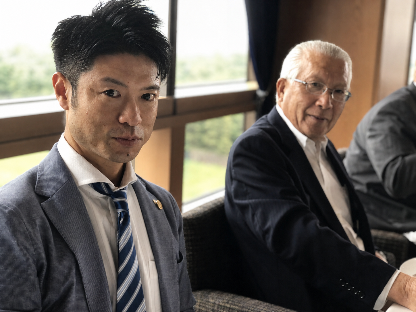第80代警視総監を務めた井上幸彦氏との交流